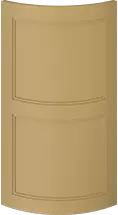 С импостом<br>R300 наружный